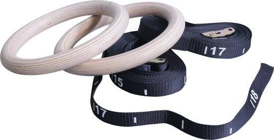 Crossmaxx wooden Training ring set - 7430436937978
