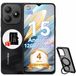 Blackview Wave 9C KI smartphone, zonder abonnement, Android 15, 12GB RAM + 128GB opslag, 5000mAh batterij, dual SIM, 1080P FHD resolutie, vingerafdruksensor voor ontgrendeling