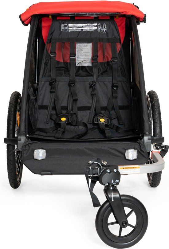 Burley Honey Bee Fietskar Rood