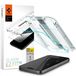 Spigen Screen Protector Geschikt voor Apple iPhone 15 Pro Max - EZ Fit GLAS.tR - 9H Tempered Glass - Case Friendly - Gemakkelijke Installatie - Transparant (1-Pack)