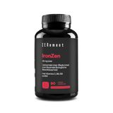 IronZen 30 mg Fer avec Vitamine C, B6, B9 et B12 – Zenement | Bisglycinate de fer sous forme liposomale et chélatée – 90 Capsules Végétaliennes, 3 Mois de Stock – Sans Additifs