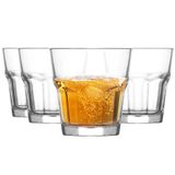 Glasmark KROSNO 1992 glazen set van 4 drinkglazen waterglazen drinkglazen sapglazen vaatwasmachinebestendig 4 x 180 ml