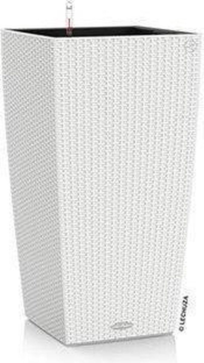 Lechuza CUBICO COTTAGE 40 Plantenbak - ALL-IN-ONE set - wit - 4008789152466