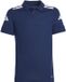 Adidas Squadra 25 Cotton Polo Blauw 15-16 Years Jongens, Meisjes