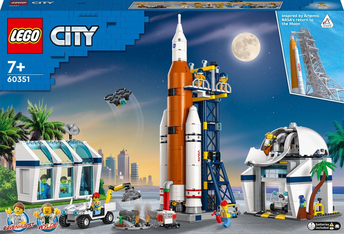 lego City Raketlanceerbasis - 60351