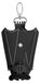 Portefeuille chauve-souris en cuir - Noir