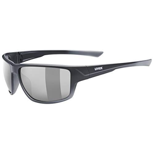 UVEX Sportstyle 230 Glasses, black matt/litemirror smoke