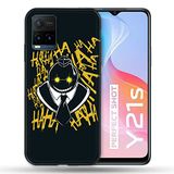 Beschermhoes Vivo Beschermhoes voor Vivo Y21 / Y21S / Y33S Manga Assassination Classroom Kuro, zwart