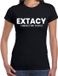 Bellatio Decorations Extacy T-shirt zwart voor dames - Katoen - XL