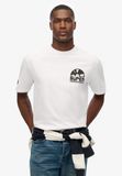 Superdry Oversized Record Label T-shirt Heren