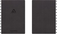 Aurora Adoc Business A4 Lined Notebook - 144 Pages - Black