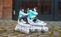 Raven Jumbo Profession 3-in-1 Skates Wit/Mint Maat 38-42