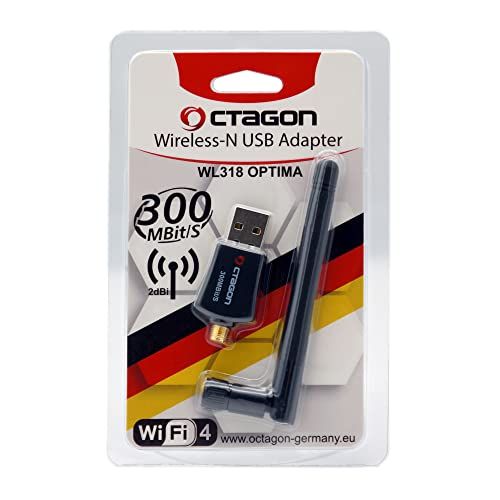 Octagon WL318 Optima WLAN 300 Mbit/s USB 2.0 adapter