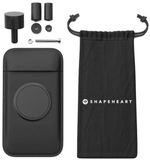 Shapeheart Universal Magnetic Stem Mount XXL Telefoonhoesje Zwart