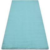 Rugsx - Tapis Bunny Aqua Bleu Imitation De Fourrure De Lapin Blue 120x170 cm