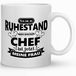 Kaffeebecher24 - Mok afscheidsgeschenk gepensioneerde - mok voor pensionering als bedankje - pensionering, afscheidsfeest, verjaardag - (lang werken) (Mijn enige baas B)