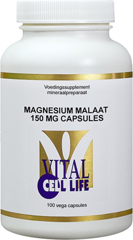 Vital Cell Life Magnesium malaat 150 mg 100 VC