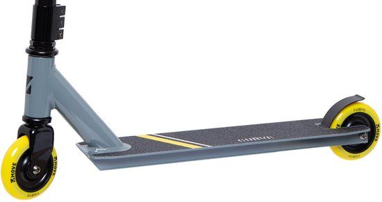 Move Stuntstep Curve Grijs/Geel