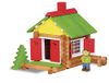 Jeujura Jeujura J8001 Houten Constructie Chalet in een Koffer (70-delig)