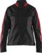 Blåkläder Veste de travail pour femme Veste de travail Industrie Veste Stretch XXL Noir/Rouge