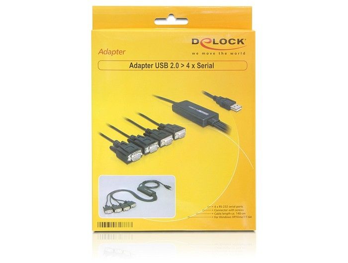 DeLOCK 61887 - Kabel - 1,4 m - Zwart