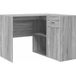 Bureau Gris Sonoma 102 x 88 x 75 cm