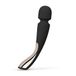 LELO Smart Wand 2 Medium Wand Vibrator - Black - Clitoral Stimulation - Rechargeable