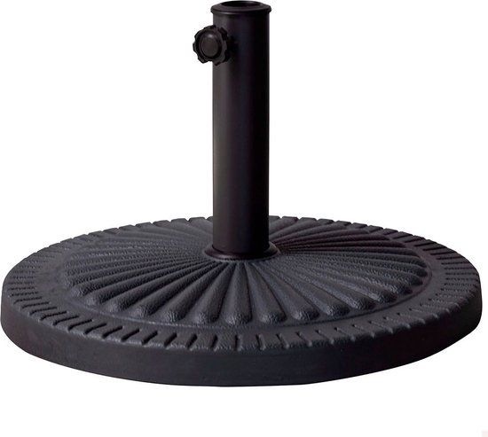 Aktive Parasolvoet - 49 x 32 x 49 cm - Staal/Polyresin - Rond