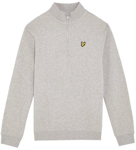 Lyle & Scott Quarter Zip Pullover Jongens - Lichtgrijs - Maat 170/176