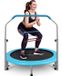 SereneLife Fitness Trampoline - 91 cm Mini Trampoline - Opvouwbaar
