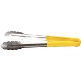 Vogue Kleurcode serveertang geel - RVS - 290mm