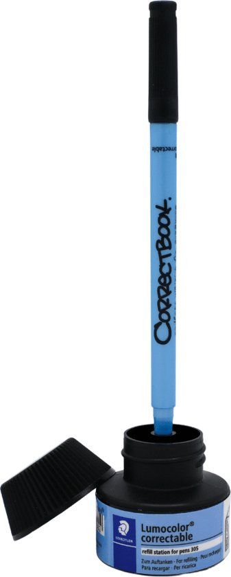STAEDTLER Lumocolor 305 Zwart - Viltstiftvulling - Zwart - 20 ml