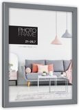 Zep Edison Grey fotolijst 21x29,7 cm grijs met houten look
