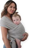 Mushie Baby Wrap Carrier Grey Melange