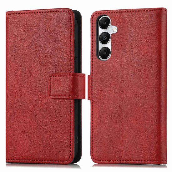 imoshion Hoesje - Geschikt voor Samsung Galaxy A17 (5G) / A17 (4G) - Luxe Bookcase - Rood