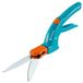 Gardena Classic grasschaar, draaibaar: Mechanische graskantenschaar met rechte messen, 360° draaibare snijkant, ergonomische handgreep, geschikt voor links- en rechtshandigen (8731-30),turquoise zwart
