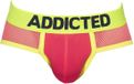 ADDICTED Slip en maille Néon Rose Néon - S