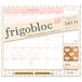 Frigobloc Mensuel 2027 Art Déco - Calendrier organiseur familial (de janv. à déc. 2027): Avec un crayon