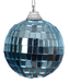 Decoris Kerstbal foam-glas d6 cm ijsblauw