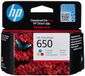 HP 650 - Inktcartridge voor printers (cyaan, magenta, geel, 200 pagina's, HP Deskjet Ink Advantage 2515, 20-80%, -40-60°C, 15-32°C)