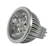 Synergy 21 S21-LED-TOM00927 A++ Retrofit GX5,3 4 x 1 W, warm wit 440 lm V2 dimbaar, aluminium, 4 W, GX5.3, zilver