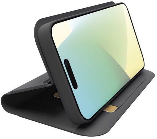 SBS TEWALIP1661K Portemonnee Hoesje voor Apple iPhone 16 - Zwart