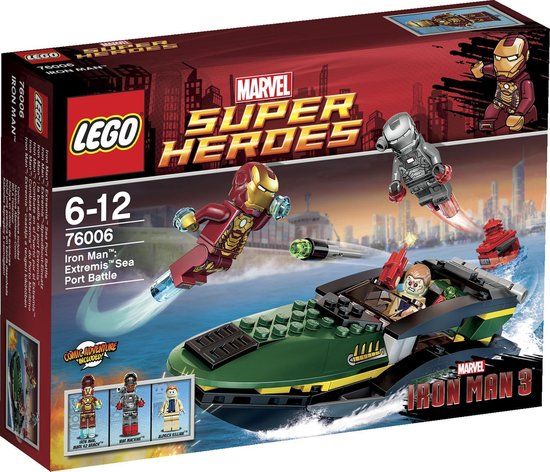 LEGO Iron Man: Extremis havengevecht Bouwset