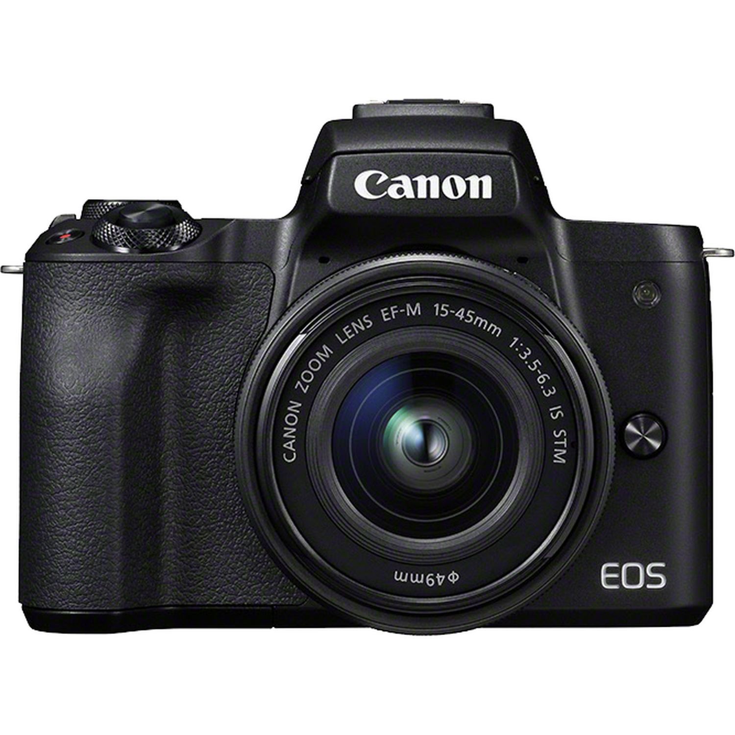 Canon EOS M50 + EF-M 15-45mm f/3.5-6.3 IS STM Kit SLR camerakit Zwart