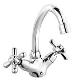 FERRO Retro standard BASIN Mix TWO-HANDLE
