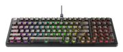 Havit KB875L Clavier de jeu mécanique - QWERTY américain anglais - USB filaire - Éclairage RVB - Noir