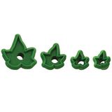 PME 103FF033 JEM kleine evo-uitsteker, assortiment, 4-delig, kunststof, ivoor, 6 x 2 x 20 cm