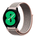 Samsung Sport Loop nylon bandje - Zand roze - Galaxy Watch 7 / Galaxy Watch FE - 40mm & 44mm