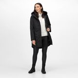 Regatta Lyanna Parka Jas Dames Zwart