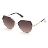 GUESS Dark Havana Zonnebril - Bruin